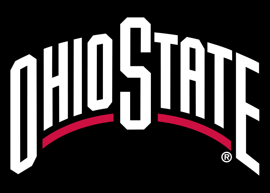 Ohio State Buckeyes 2013-Pres Wordmark Logo 04 iron on paper